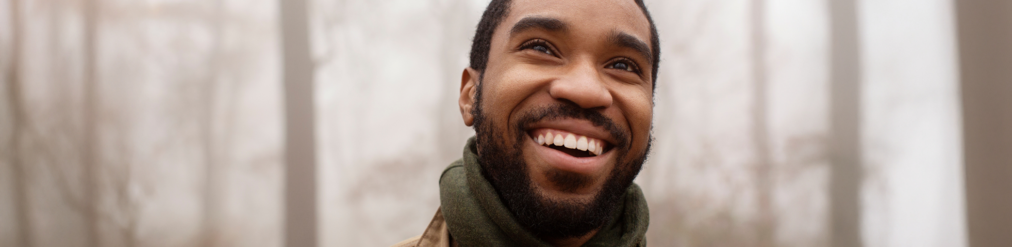 Man smiling with veneers in Bullard